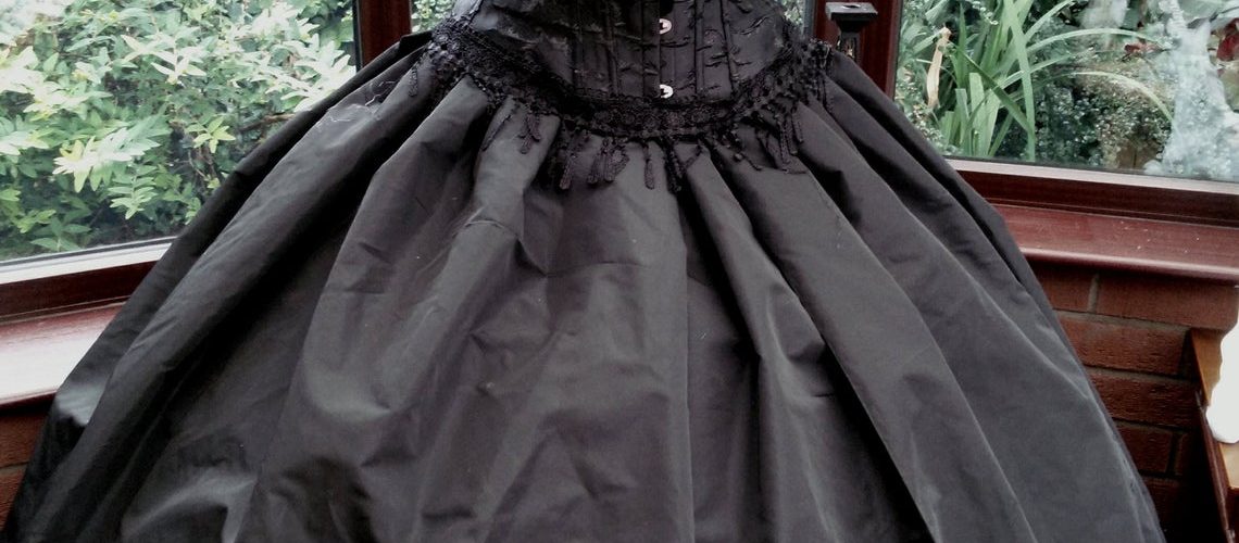 Victorian Steampunk Style Wedding dress.