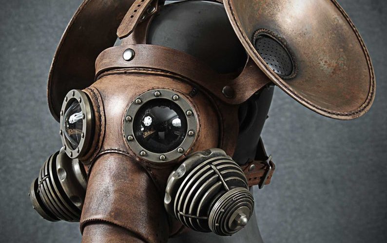 Pachydermos steampunk dieselpunk gas mask