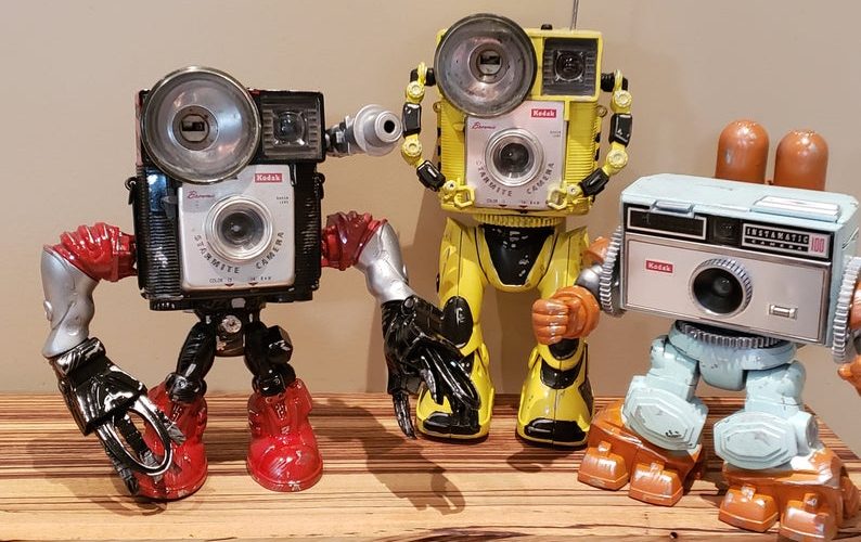 Amazing Vintage Camera Robots by Paul McCue.